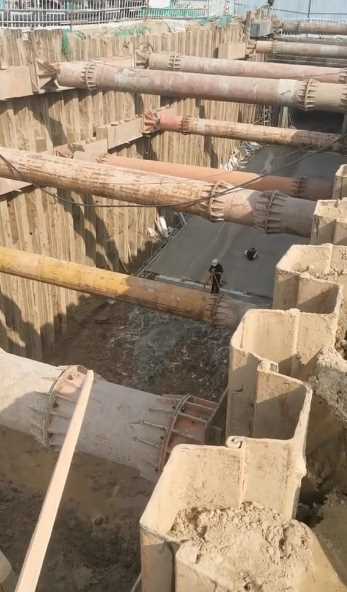 北京怀柔区管廊降水