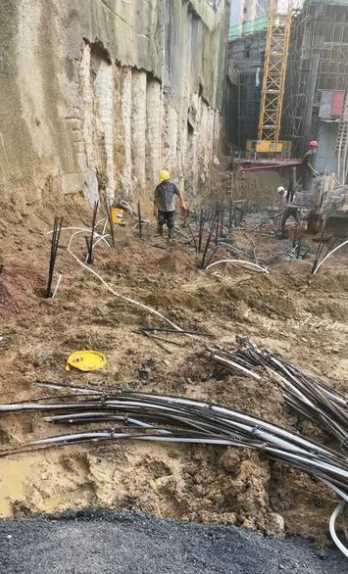 北京怀柔区抗浮锚索